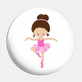 Ballerina, Ballet Girl, Ballet Dance, Brown Hair Pin
