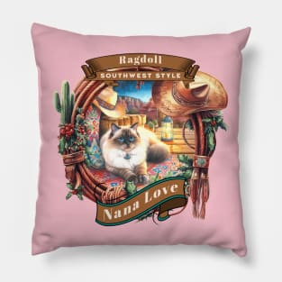 Sedona Cat Southwest Style Nana Love 55R Pillow