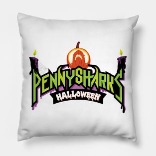 SpookySharks Logo No Outline (For Light Shirts) Pillow