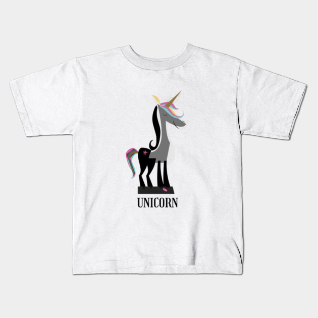 Unicorn On T Shirt Design For Gift Kids T Shirtdesign Kids T