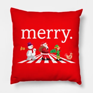 Merry! - Chicken version Pillow