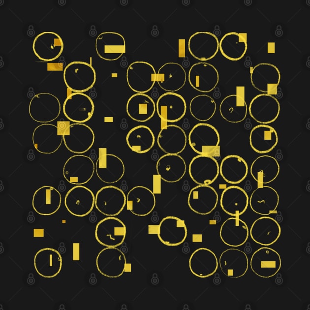 Golden circle pattern by Celentano