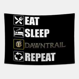 Eat Sleep Dawntrail Repeat FFXIV Online Tapestry