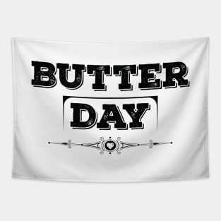 National Peanut Butter Lover’s Day Black Tapestry