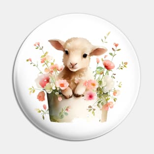 Cute lamb Pin