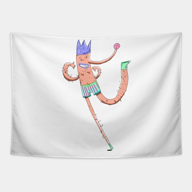 Dancing king Tapestry by now83