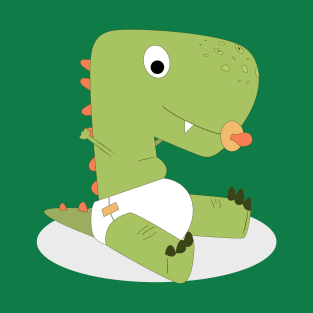 ABDL Baby Dinosaur (adult baby diaper lover) T-Shirt