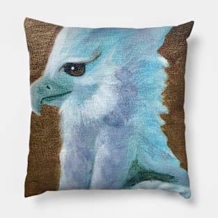 Harpy Eagle Painting Pillow