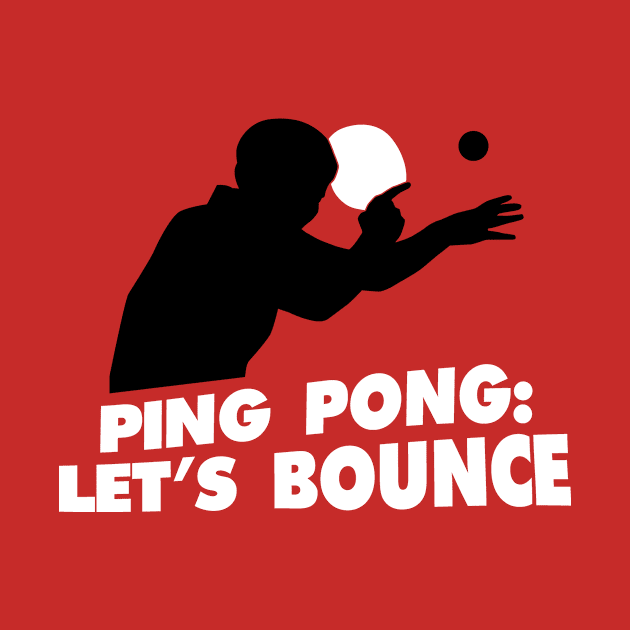 Pin Pong Let's Bounce (white) by nektarinchen