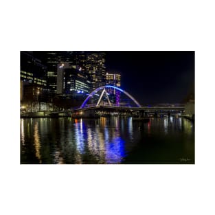 Southbank footbridge, Melbourne, Victoria, Australia T-Shirt