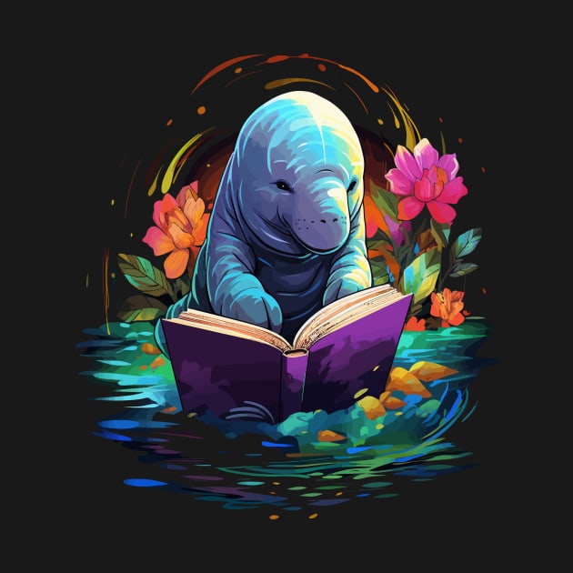 Manatee Reads Book by JH Mart