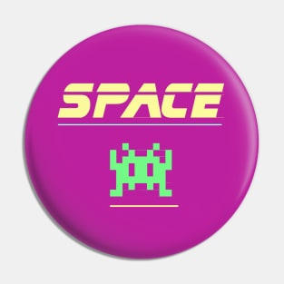 Space Alien Web 3 Sci Fi Gaming Pin