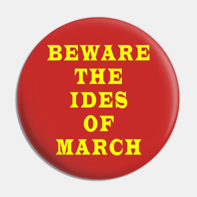 Beware the ides of March Pin by Lyvershop