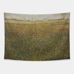 La Luzerne, Saint-Denis by Georges-Pierre Seurat Tapestry