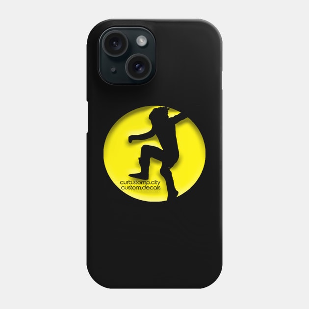 Curb Stomp- Yellow Phone Case by SrikSouphakheth