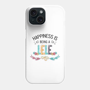 Happiness Is Being A Lele Wildflowers Valentines Mothers Day Phone Case