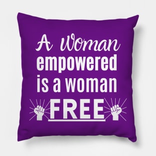 Empowered women Pillow