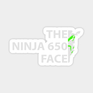 The Biker Face Ninja 650 Magnet