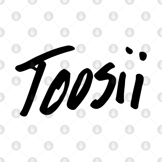 Toosii Merch Toosii Logo by Thomas-Mc