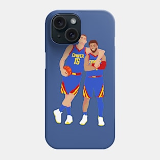 Jamal Murray & Nikola jokic Phone Case