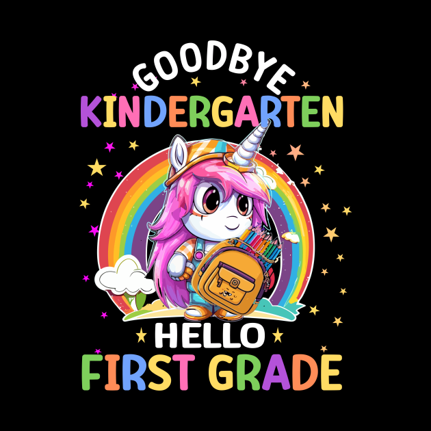 Graduation Bye Kindergarten Hello 1st Grade Back to School by AlmaDesigns