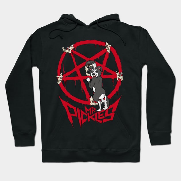 Mr Pickles Pentagram sticker