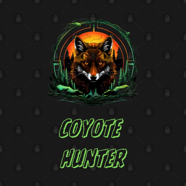 coyote hunting by vaporgraphic