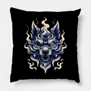 Inugami Spirit Blaze Pillow