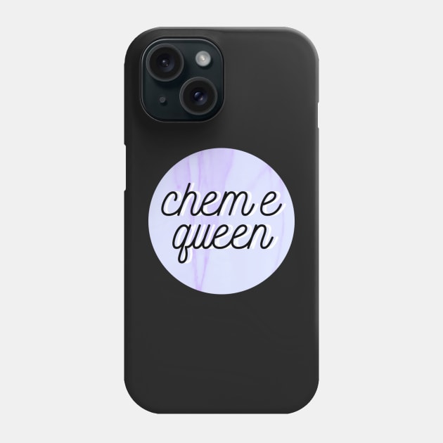 chem e queen purple Phone Case by emilykroll