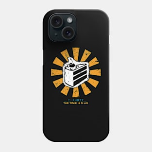 The Cake Is A Lie Retro Japanese Portal Phone Case