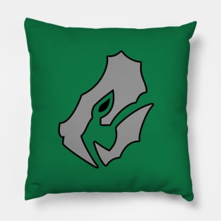 Green Sabertooth Pillow