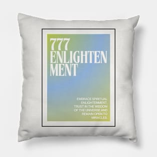 Angel Number 777: Enlightened Grace Pillow