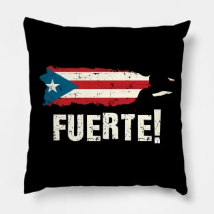 Fuerte' Puerto Reco Map Pillow