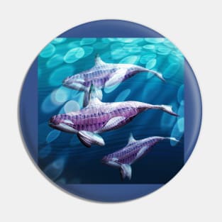 Orca Tarpon Pin