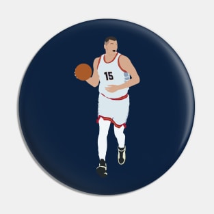 Nikola Jokic 15 Denver Nuggets FMVP 2023 Pin