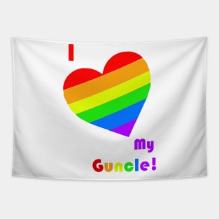 I HEART My Guncle Tapestry