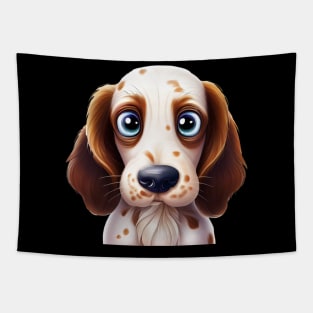 Furmidable English Setter Tapestry