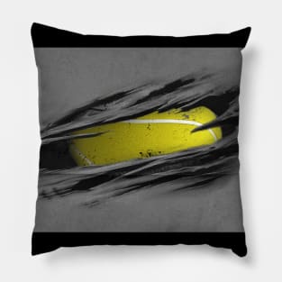 Tennis Silver Cloth Mask Pillow