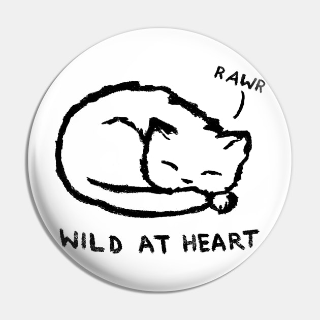 Wld at Heart Pin by FoxShiver