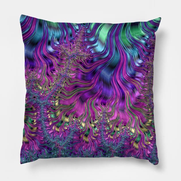 Fractal Colors Pillow by colors