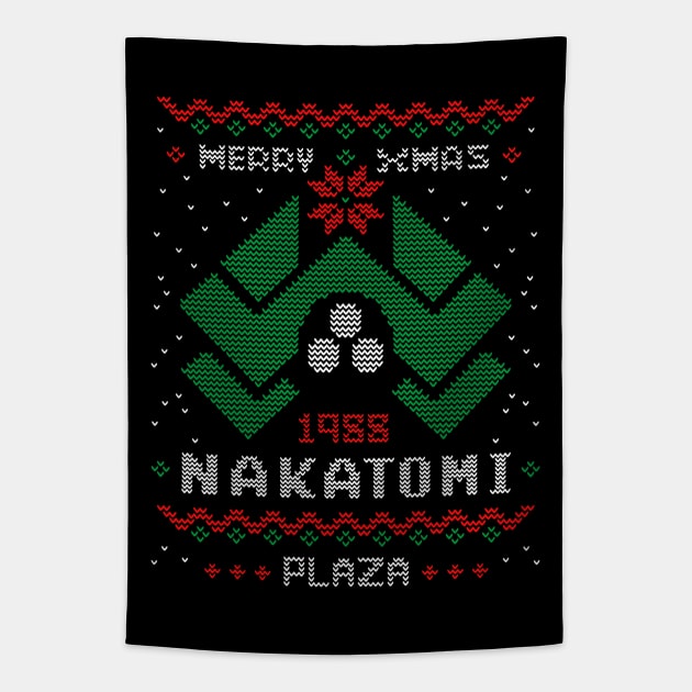 Ugly Nakatomi Tapestry by Getsousa