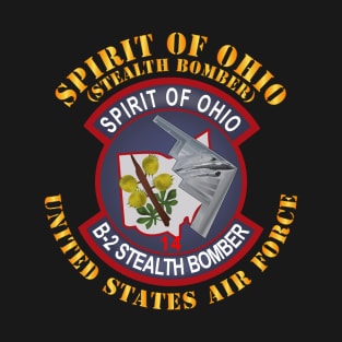 B2 - Spirit of Ohio Stealth Bomber T-Shirt