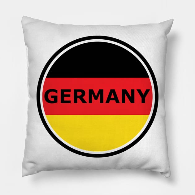 Germany Pillow by Karpatenwilli