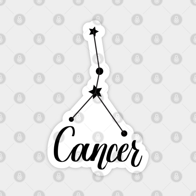 Cancer Zodiac Constellation Magnet by Kelly Gigi