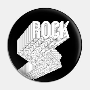 rock geometric logo Pin