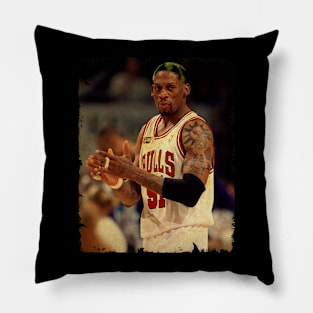 Dennis Rodman - Vintage Design Of Basketball Pillow