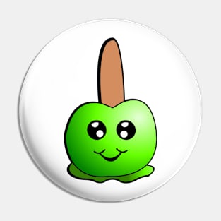 Green Candy Apple Pin