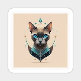 National Siamese Cat Day – April Magnet