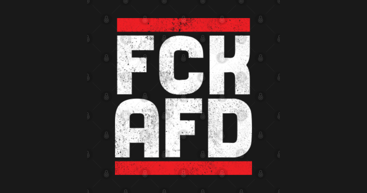 FCK AFD NZS Against Racism and Hate - Fck Afd - Plakat i Druk ...