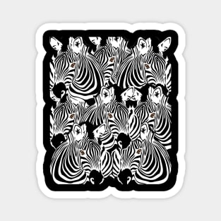 ZEBRA MAZE Magnet